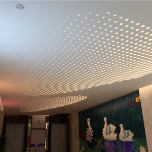 Mall artificial stone ceiling