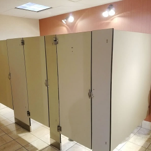 Public toilet Phenolic compact laminate plate partition