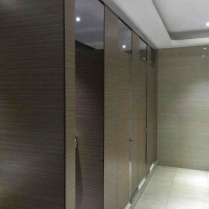 Upscale bathroom Phenolic resin HPL board partition