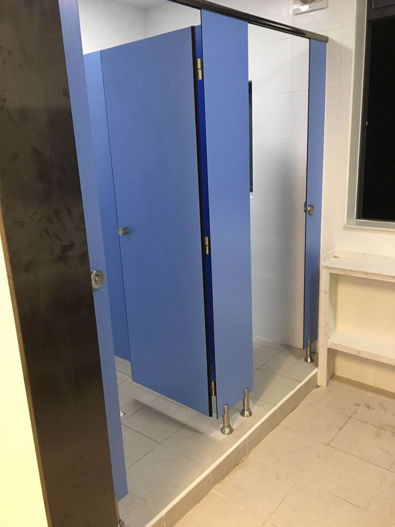 Blue Phenolic compact laminate partition plate