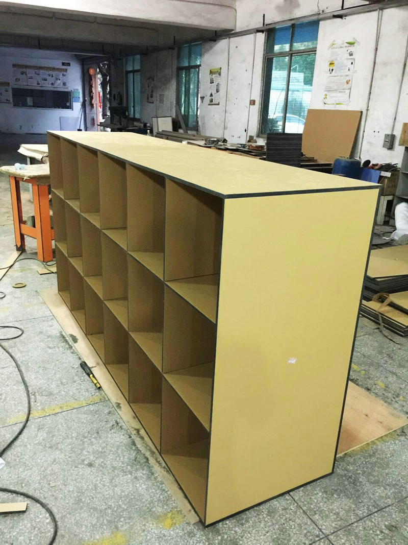 HPL board storage grid