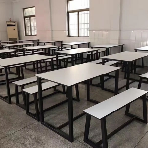 High pressure phenolic laminate board Cafeteria tables and chairs countertop