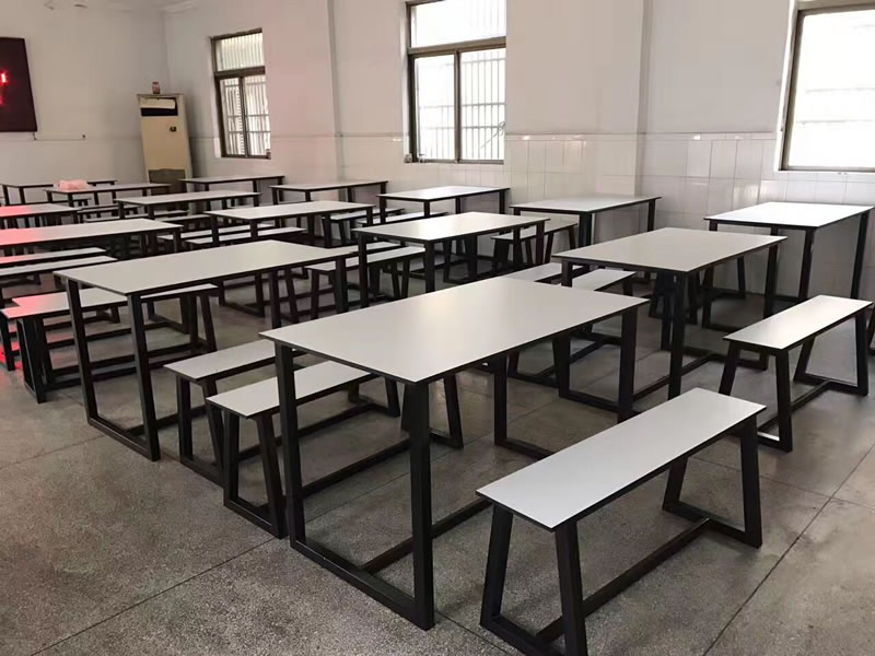 High pressure phenolic laminate board Cafeteria tables and chairs countertop