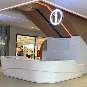 商场公共异形咨询台