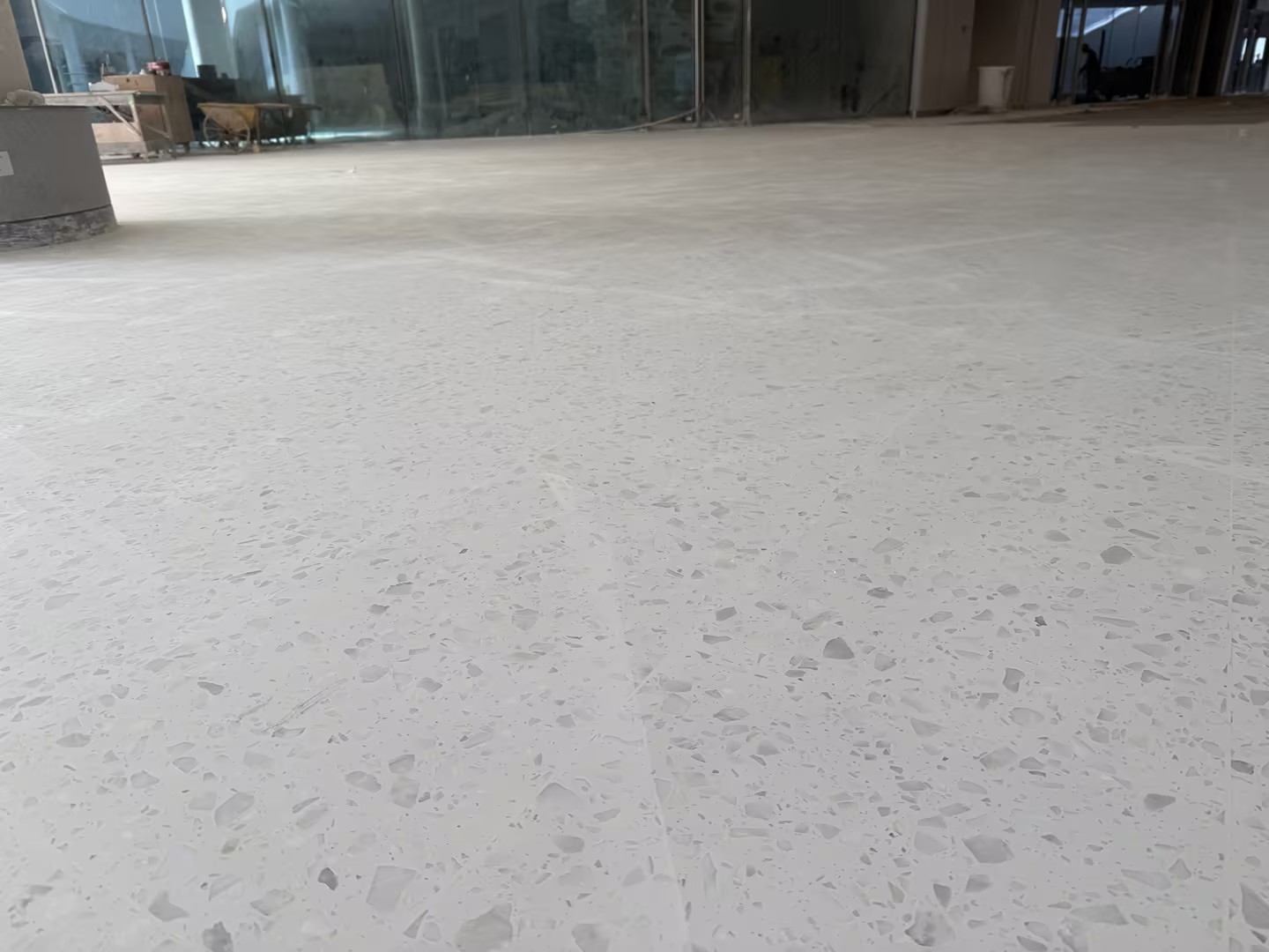 大颗粒水磨石地面